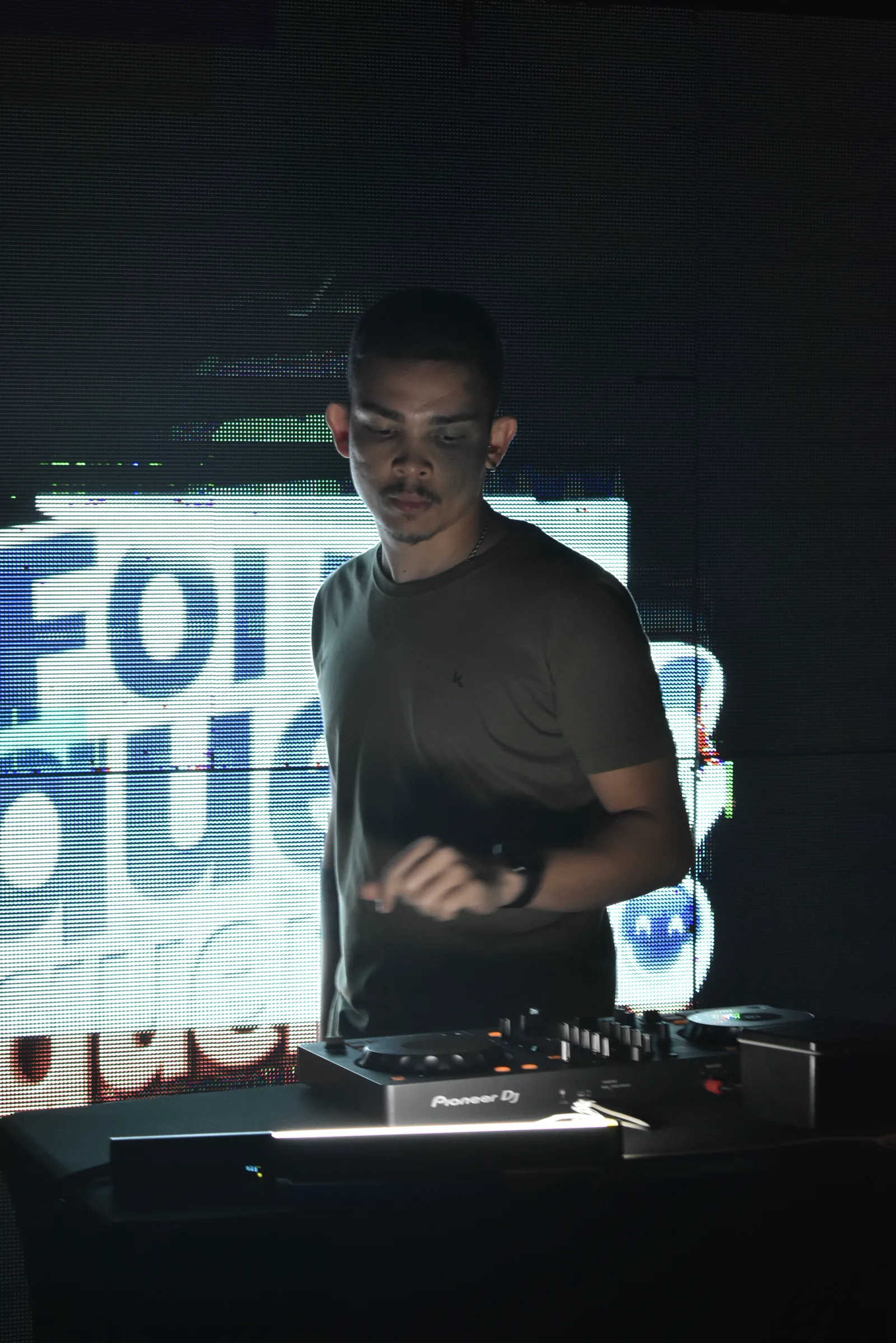 Gusta trabalhando em evento